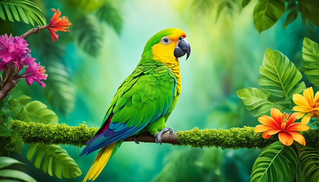 Yellow-Naped Amazon Parrot