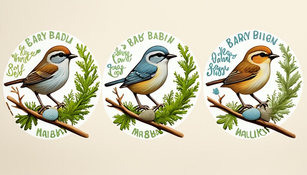 baby bird names