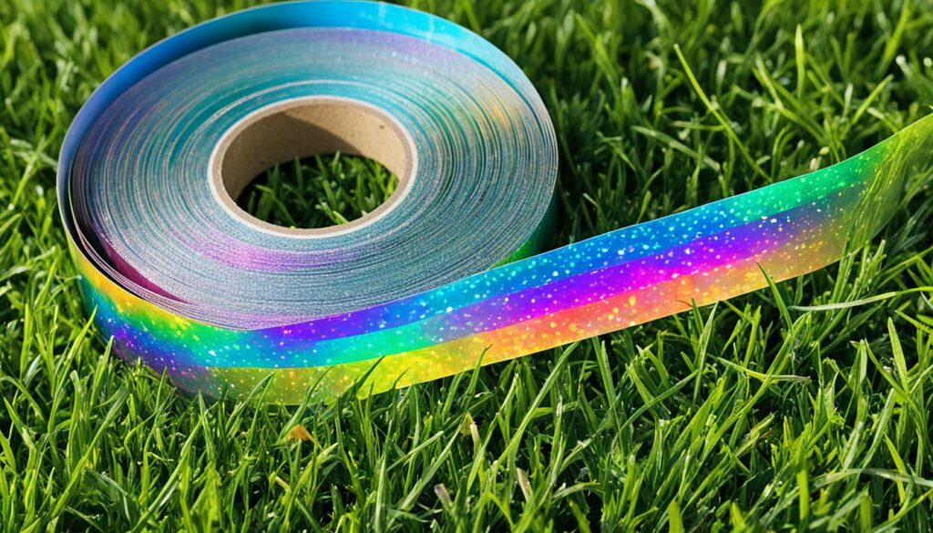 holographic bird deterrent tape