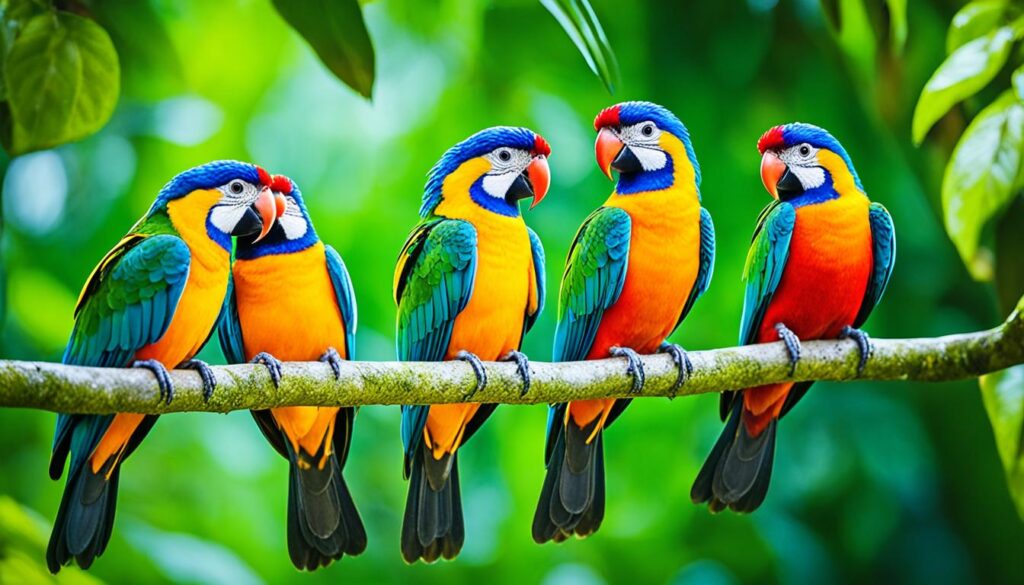 Amazon rainforest bird species