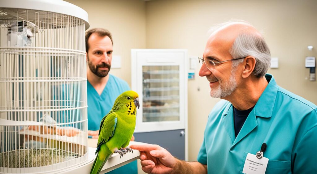 Avian Veterinarian Consultation