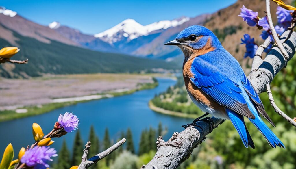 Bluebird symbolism in Native American cultures