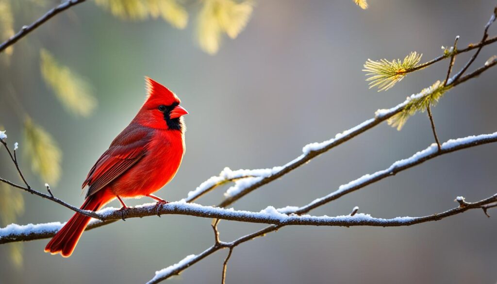 Cardinal as spiritual messenger