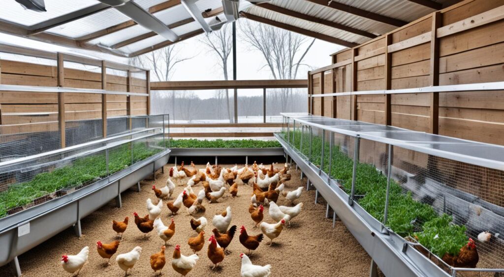 Chicken coop cleaning