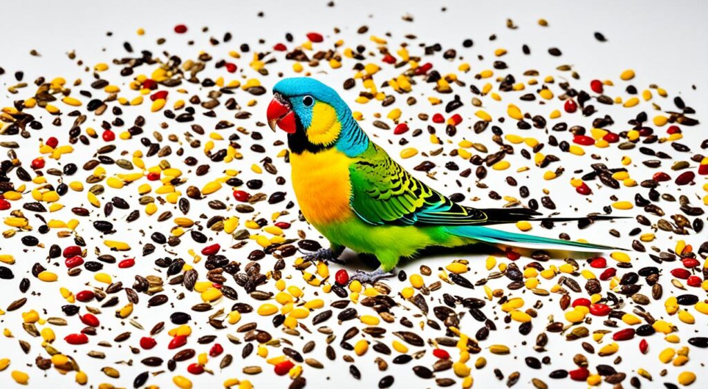 Parakeet seed mix