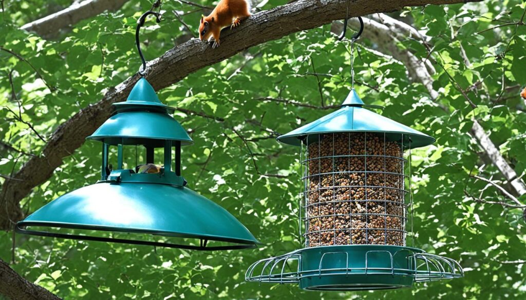 Squirrel-proof bird feeder