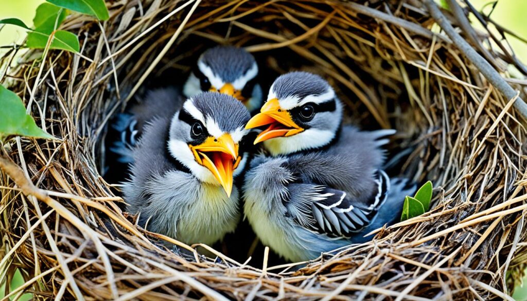 baby bird behaviors