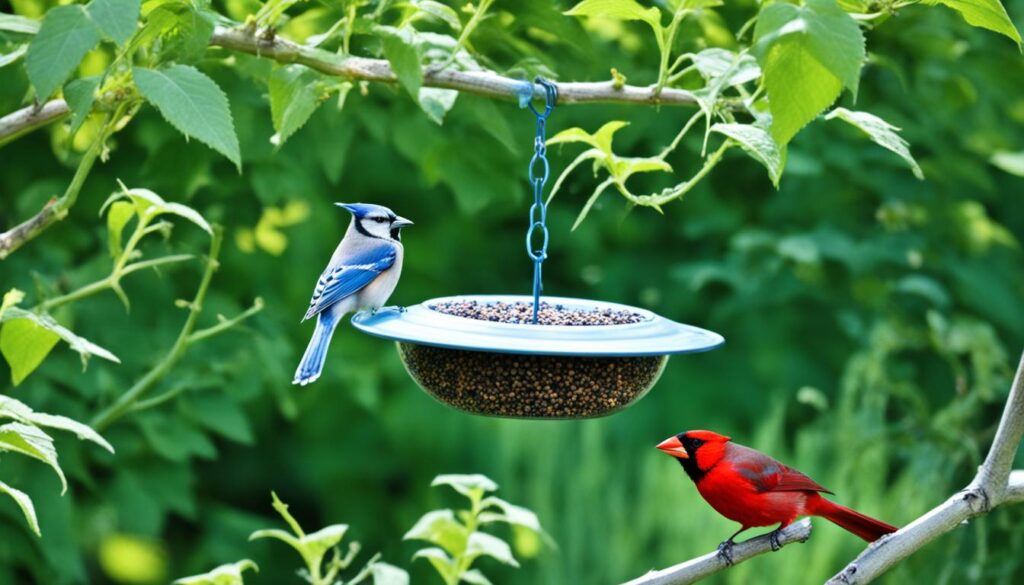 backyard bird habitat