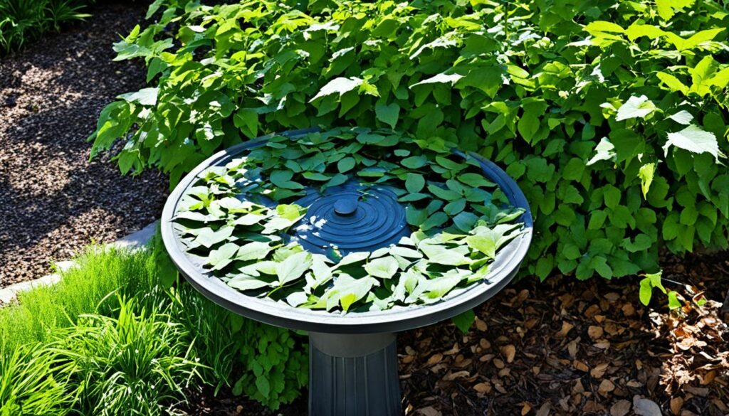 bird bath cover