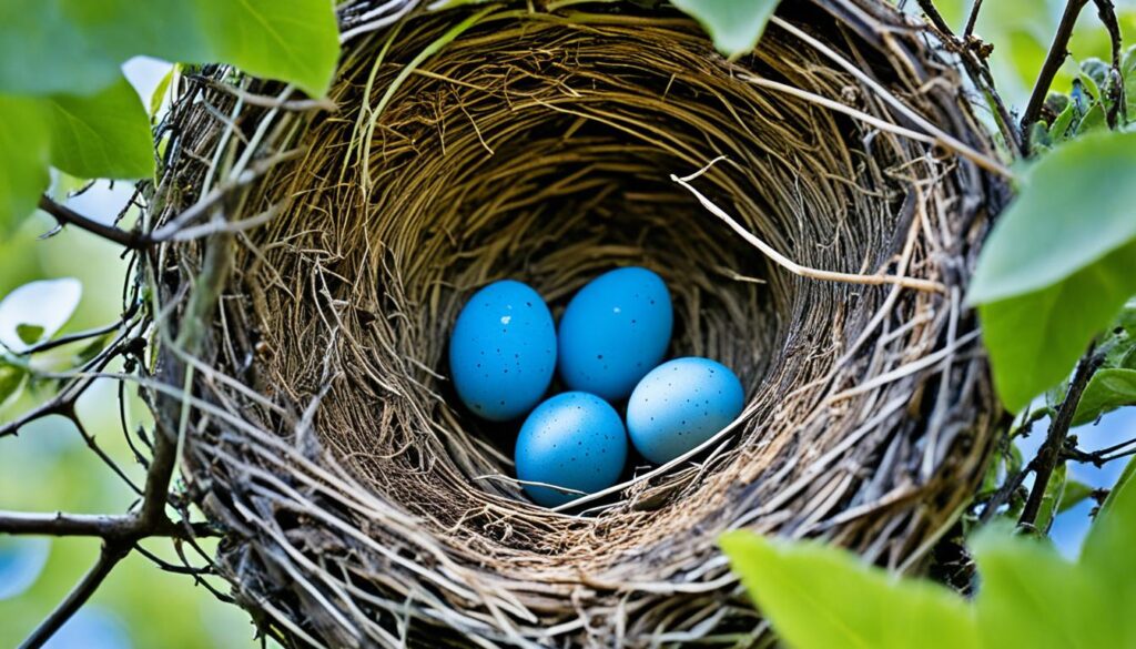 bluebird nest