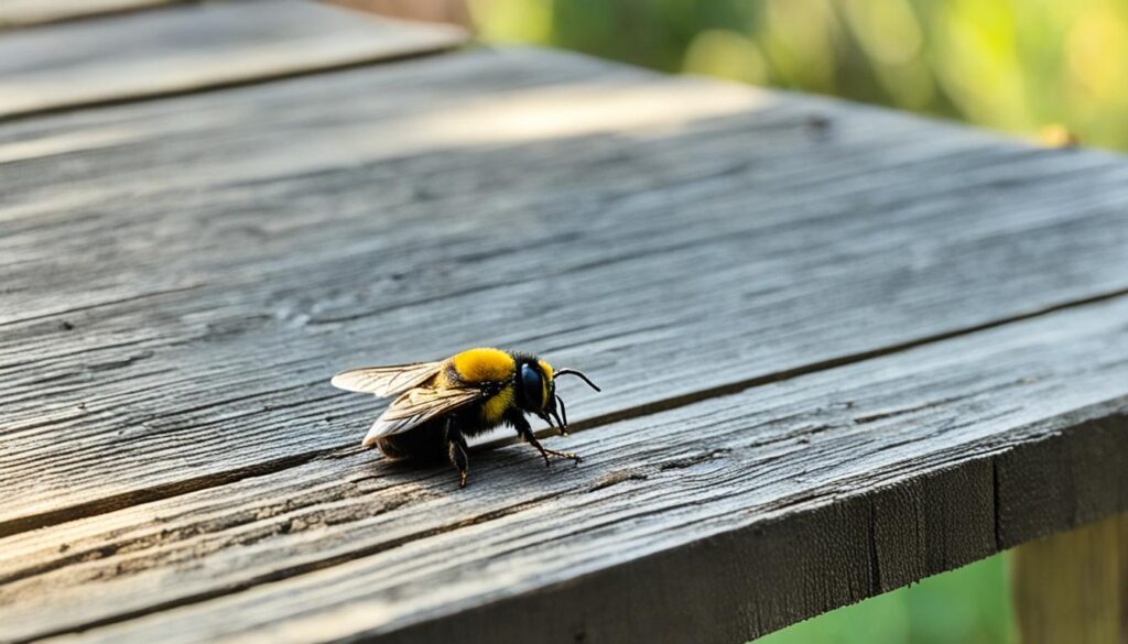 carpenter bee removal