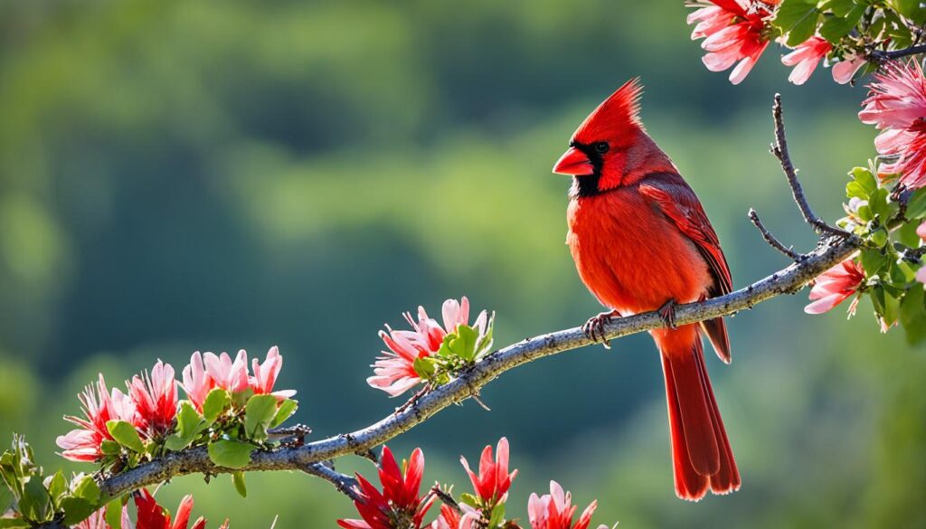 christian symbolism of red birds