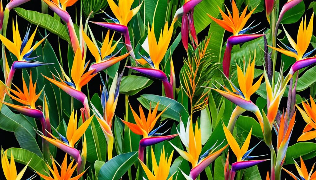 different bird of paradise species