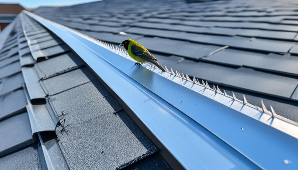 effective bird deterrents for roofs