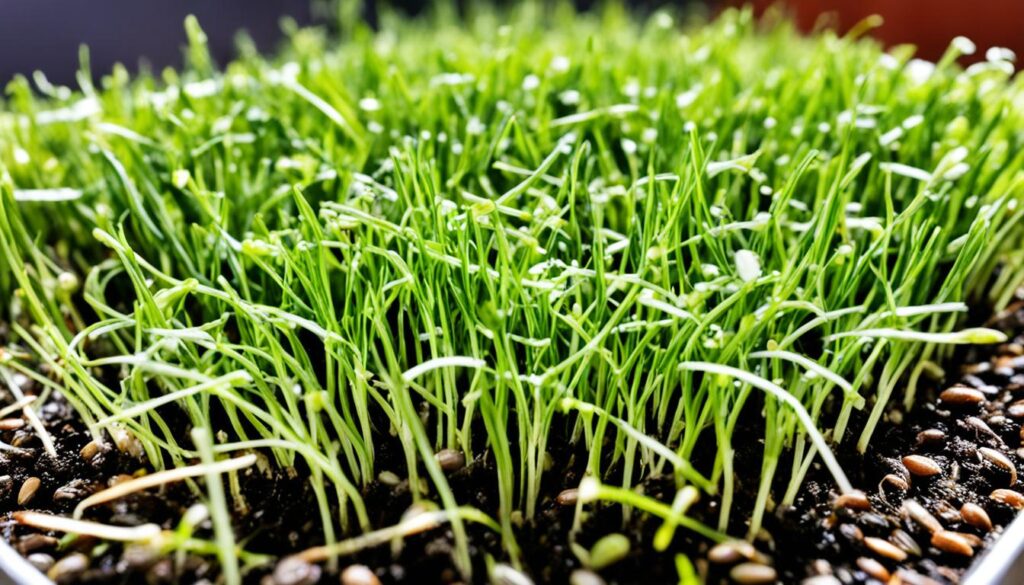 fast-germinating grass seed