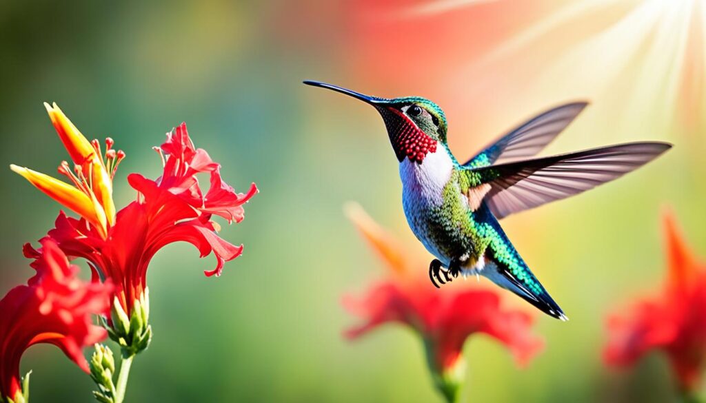 hummingbird color attraction