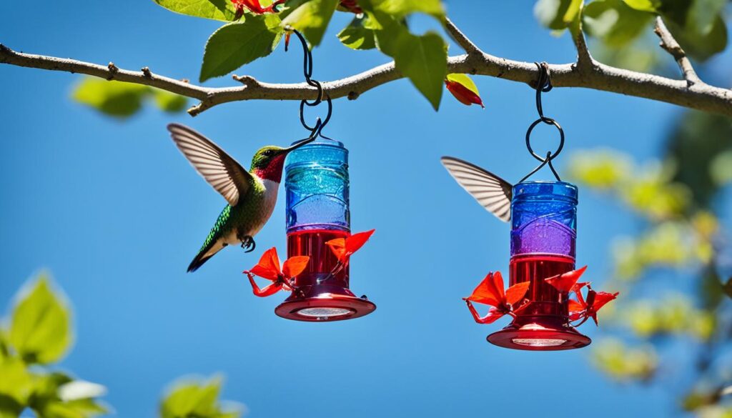 hummingbird feeders