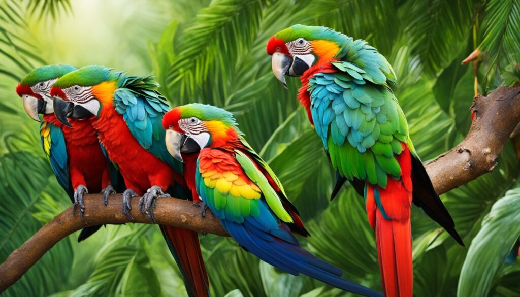 parrots