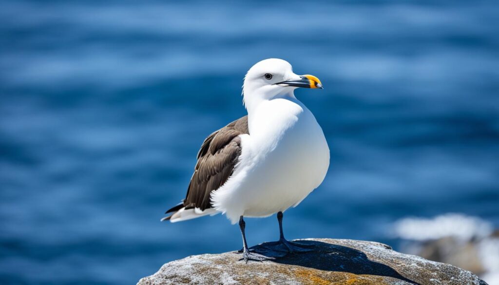 pelagic bird drinking saltwater