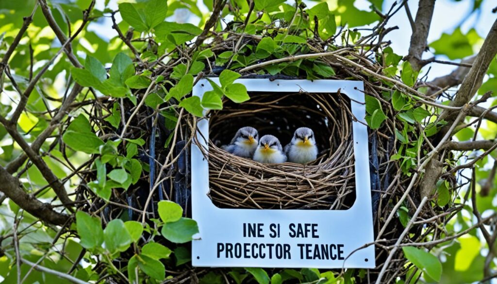 protecting baby bird habitats