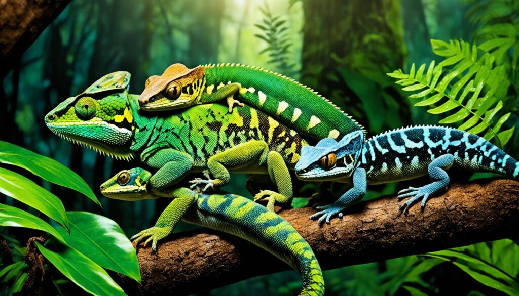 rainforest reptiles