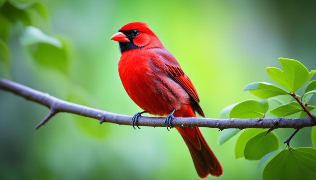 red bird