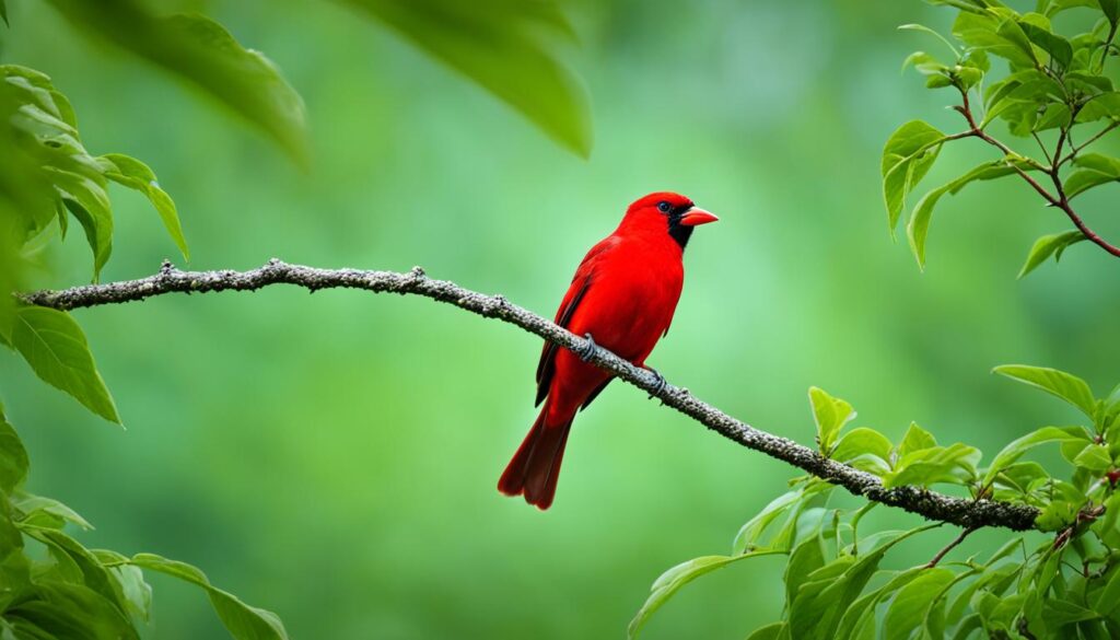 red bird