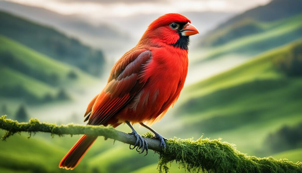 red bird in Celtic mythology