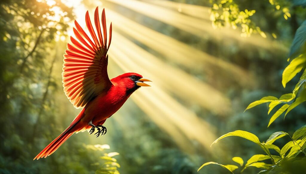 red bird spiritual meaning