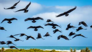 what are the big black birds in florida