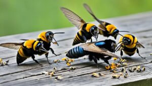 what birds eat carpenter bees