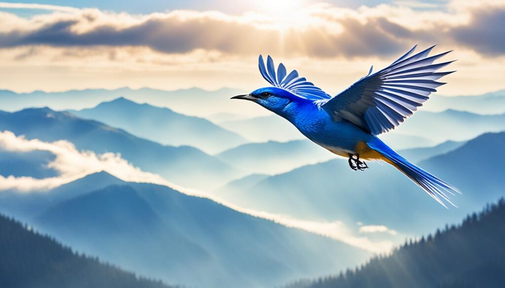 what do blue birds symbolize