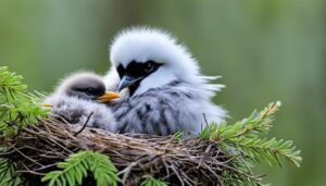 what do newborn birds eat