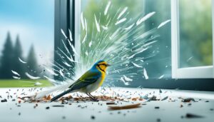 what does it mean when birds hit your window