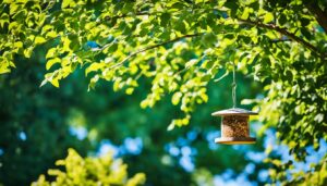 when to stop feeding birds in summer