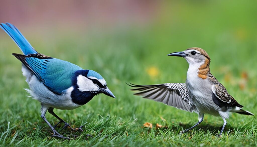 where do birds like to be pet