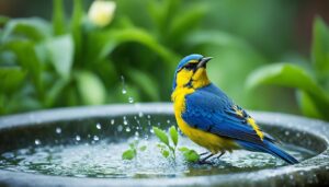 why do birds like bird baths