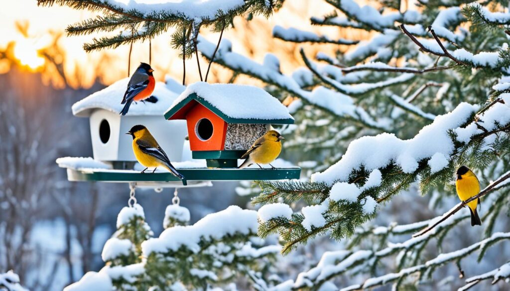 winter bird shelter