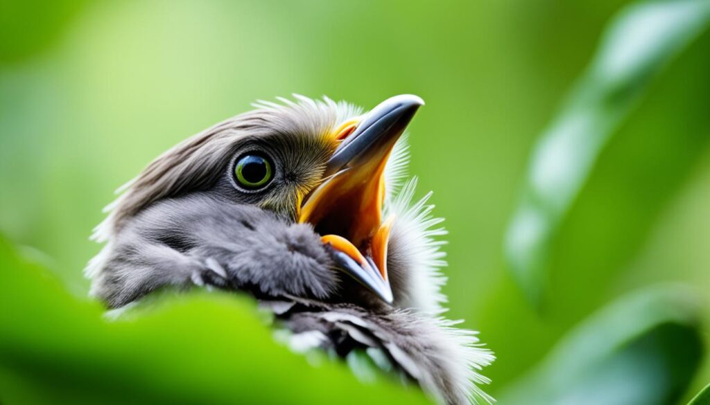 How long can baby birds go without food?