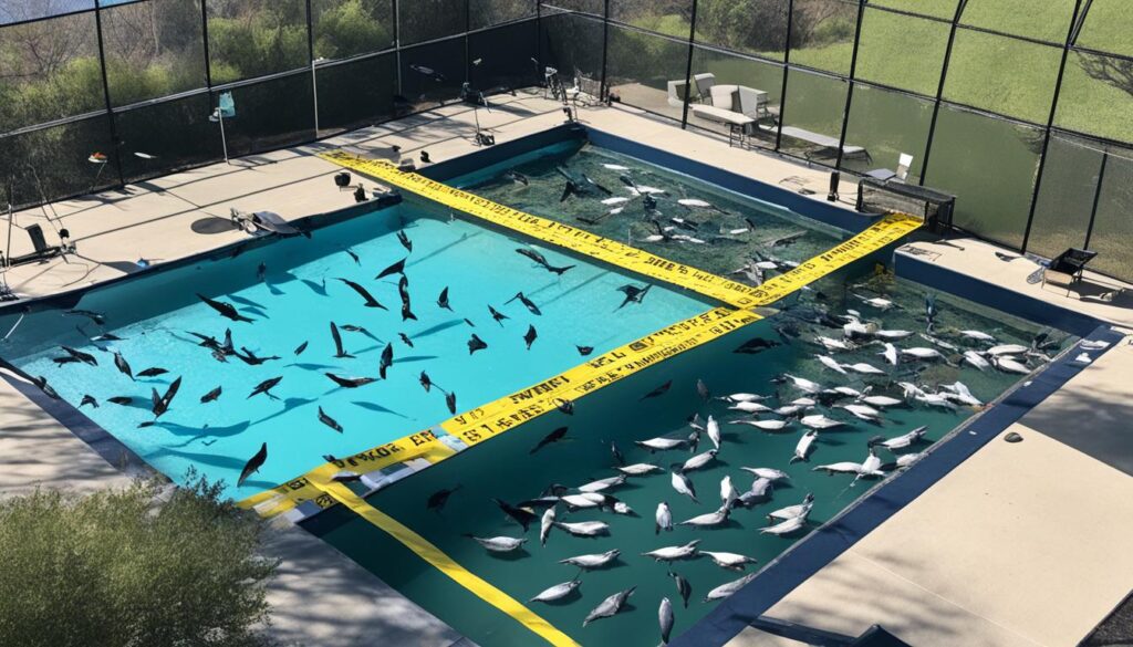 How to keep birds away from pool?