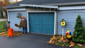 How to keep birds out of garage?