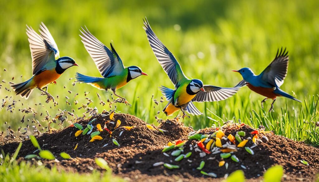 How to stop birds from eating grass seed?