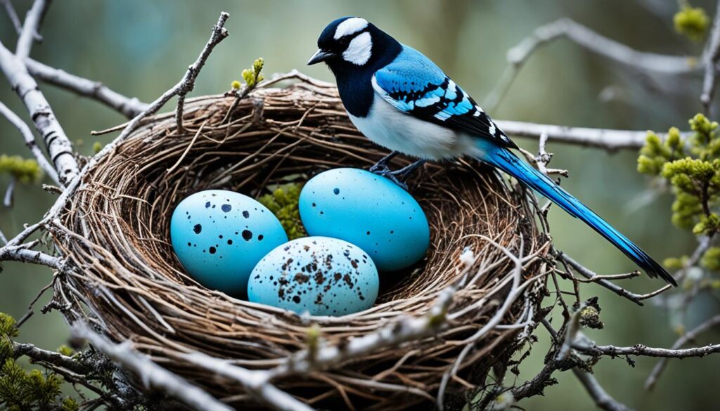 Magpie eggs