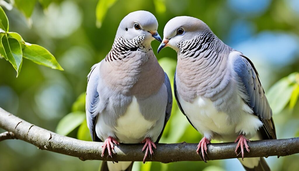 Pet doves