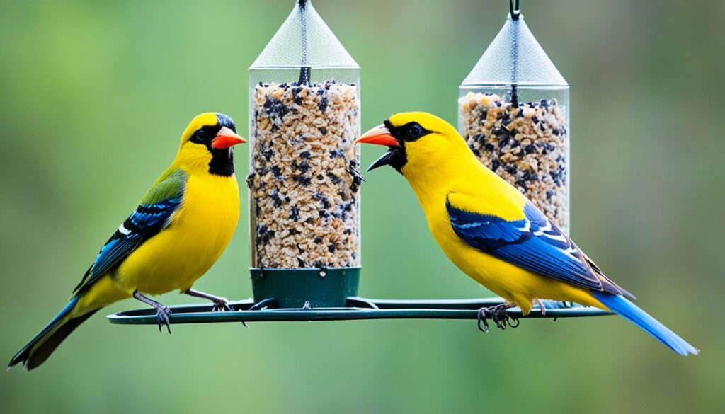 What birds eat suet?