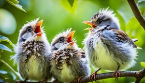 What can baby birds eat?