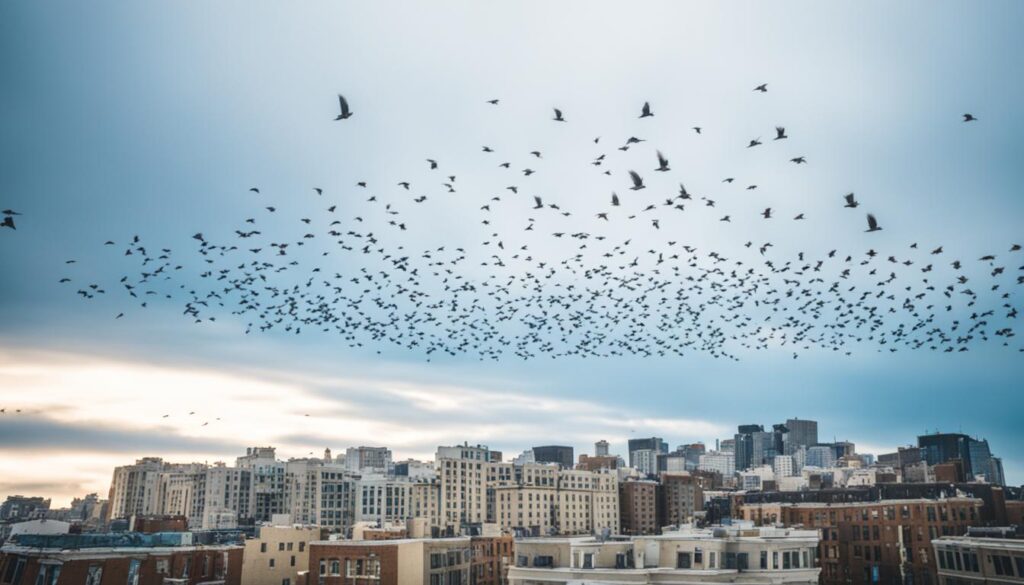 Why are the birds going crazy?