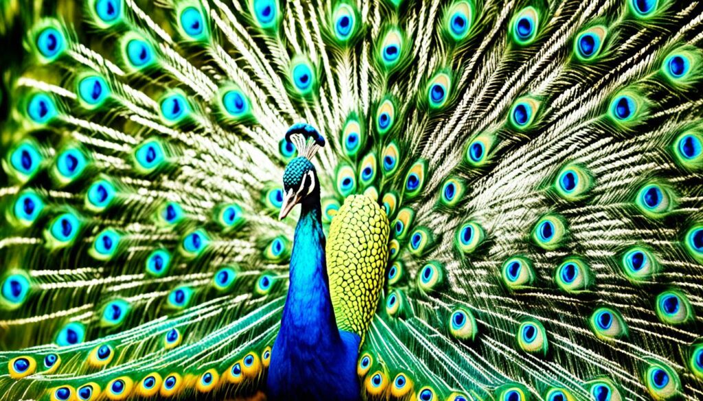 biblical symbolism of peacocks