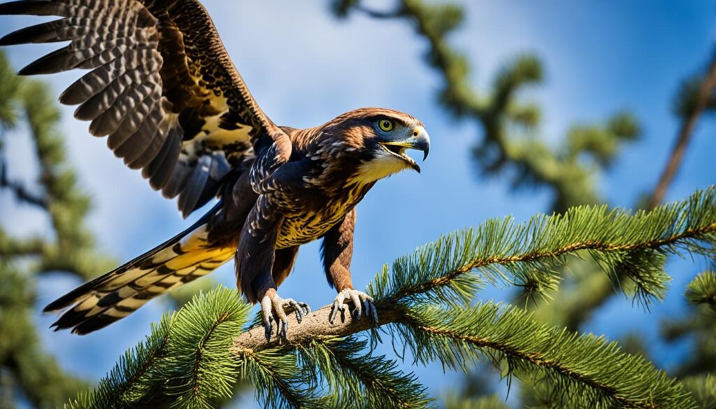 bird-eating raptors