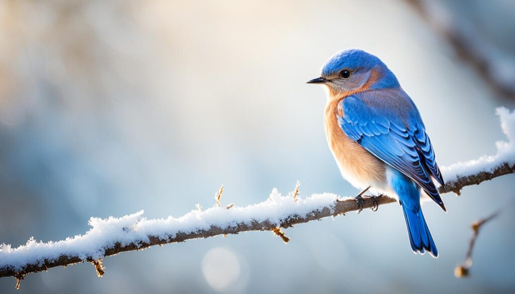 bluebird as symbol of divine connection